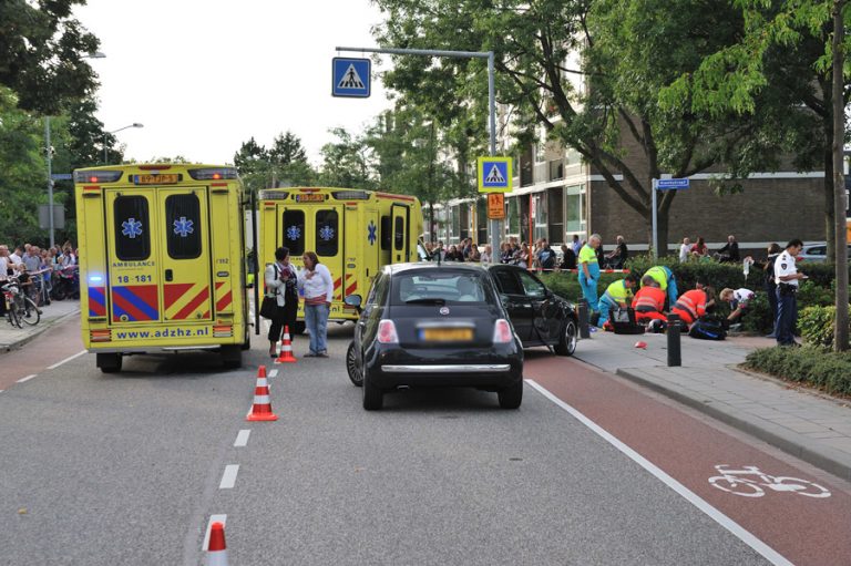 Twee gewonden na ongeval met scooter