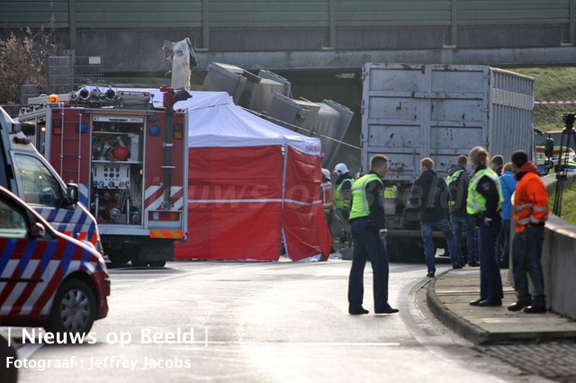 Dode (20) bij ongeval N219 Nieuwerkerk a/d IJssel