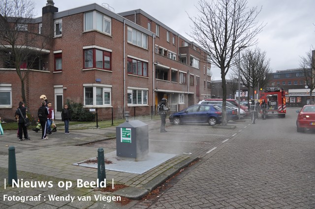 Container In Brand Imrestraat Zevenkamp Nieuws Op Beeld