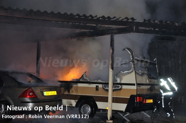 Asbest gevonden na brand op de Ottersveen Spijkenisse