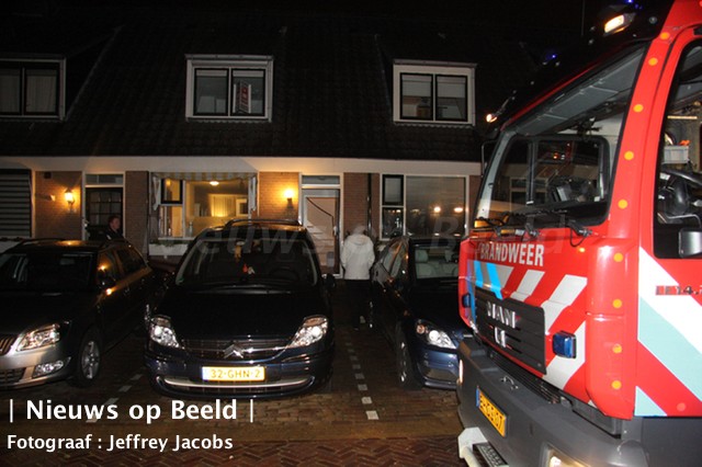 Twee lichtgewonden door schoorsteenbrand Dorpsstraat Capelle