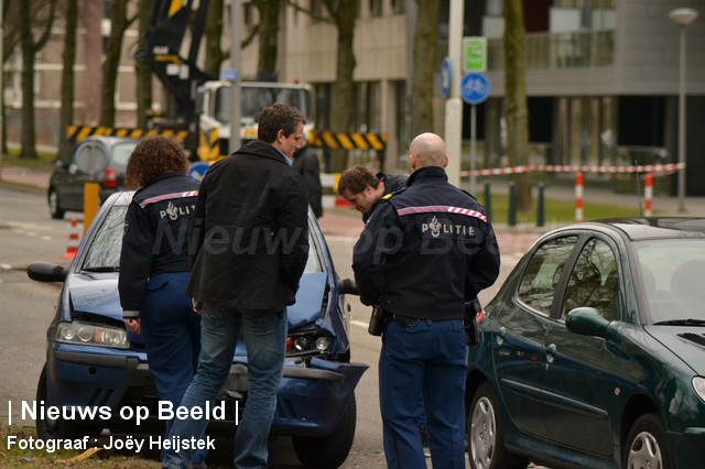 Prinsenlaan Rotterdam afgesloten na ongeval