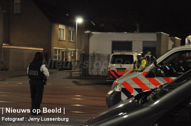 Politie doet inval in woning Slangenburgweg Rotterdam