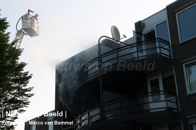 Bewoner ernstig gewond na uitslaande brand in woning Prins Hendrikstraat Gouda
