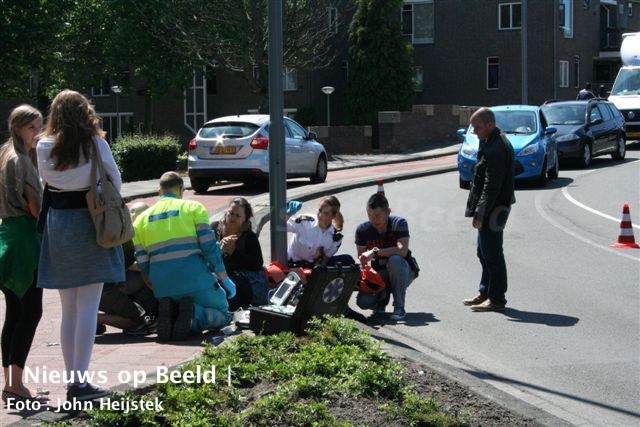 Motorrijder gewond na ongeval Zevenkampse Ring Rotterdam