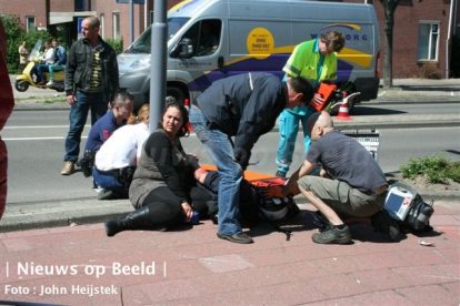 Motorrijder gewond na ongeval Zevenkampse Ring Rotterdam ...