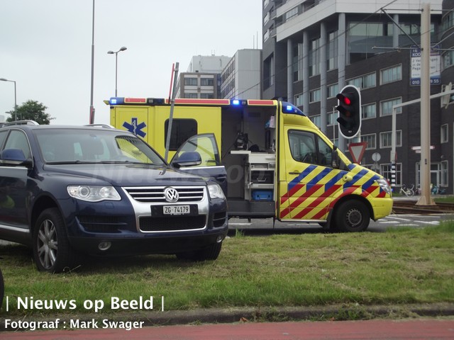 Twee gewonden na ongeval Hoofdweg Rotterdam