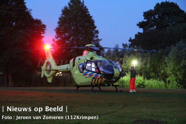 Man zwaargewond na val van trap Zevenster Krimpen a/d IJssel