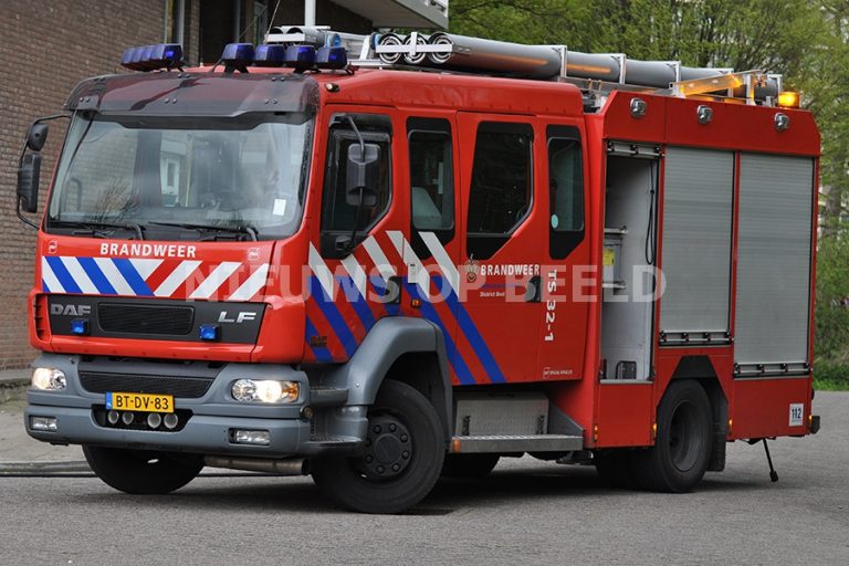 Gewonde gered bij brand in huis Heemraadstraat Rotterdam