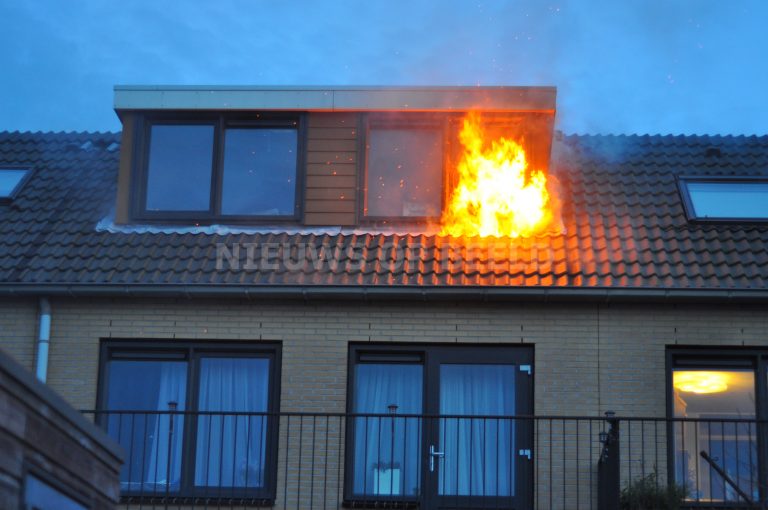 Twee kanaries overleden door fikse brand Avenue Carre Barendrecht