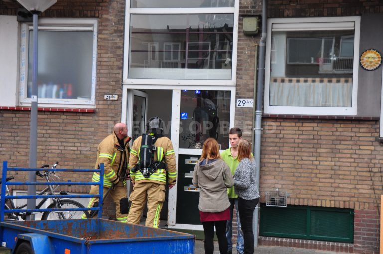 Brand in gebouw blijkt slijpwerkzaamheden Urkersingel Rotterdam