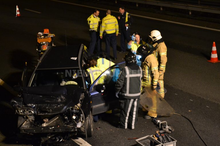 Verkeersongeval met zes gewonden Hilversumsestraatweg Baarn