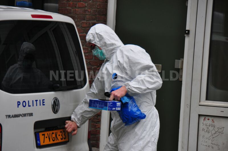 24-01-14 Tweebosstraat Rotterdam Stockfoto Forenische Opsporing FO