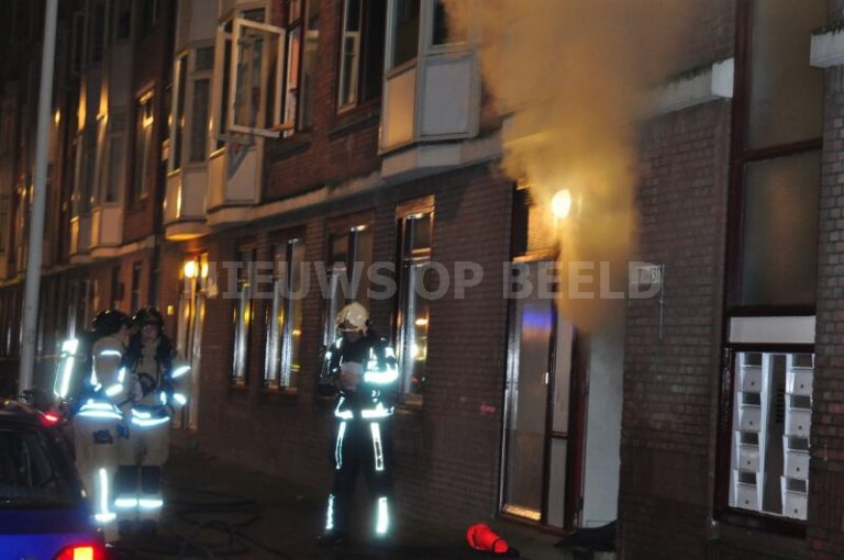 Aanhouding na brandstichting in woning Tweebosstraat Rotterdam