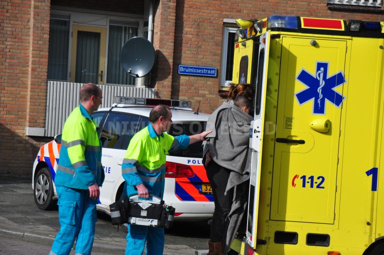 Slachtoffertje van val 2 hoog weer thuis Bruinissestraat Rotterdam
