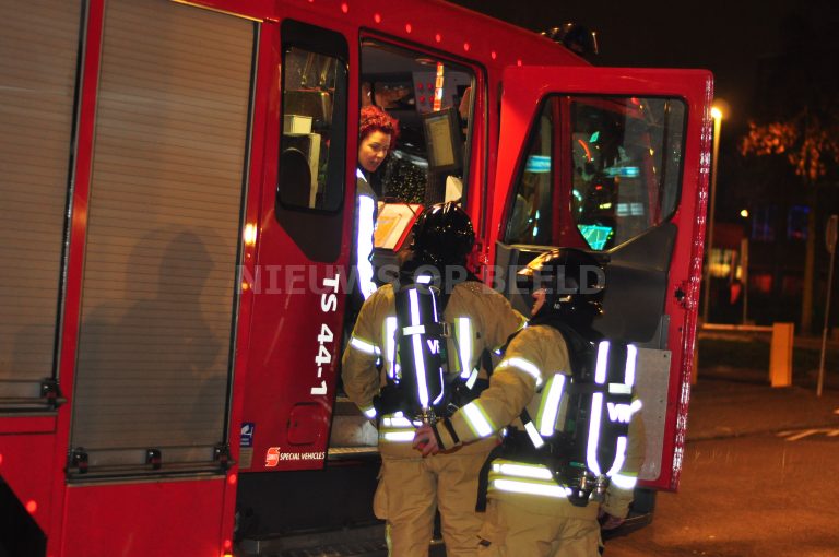 Brandweer rukt uit voor vlam in de pan Van Swietenlaan Rotterdam