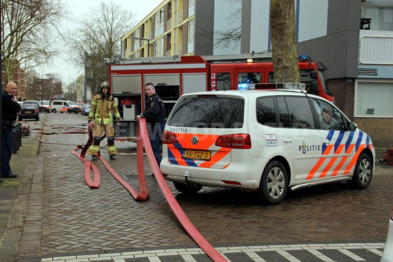 Flat en basisschoolchool ontruimd na groot gaslek Van Boisotstraat Vlaardingen