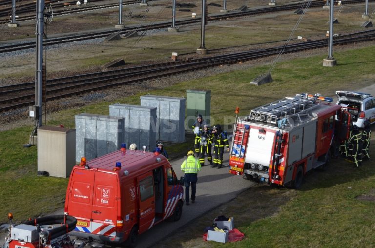 Lekkage in ketelwagon rangeerterrein Kijfhoek Zwijndrecht
