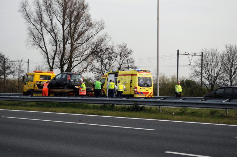 Gewonde na ongeval A12 bij Bleiswijk
