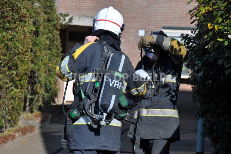 Brand in liftschacht Winston Churchilllaan Spijkenisse
