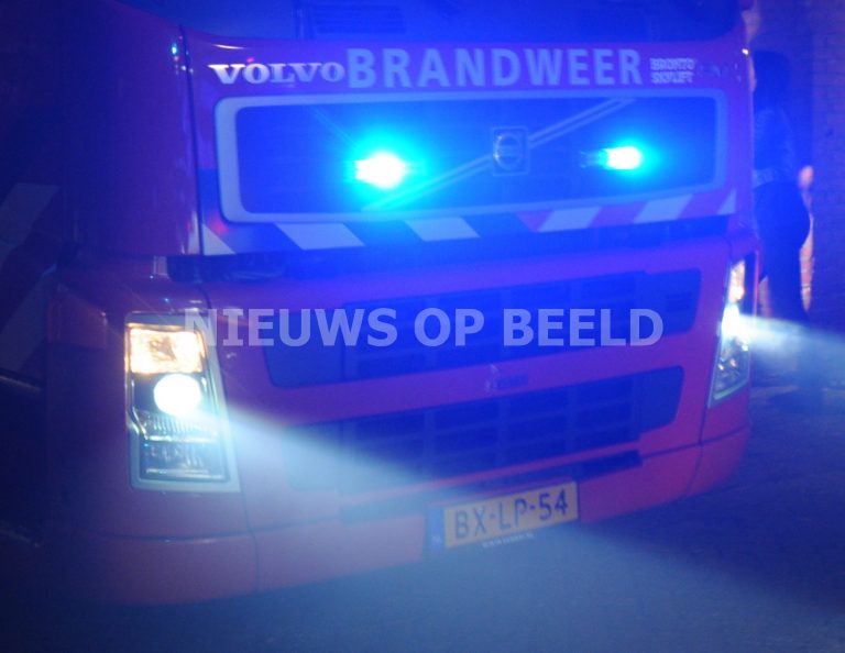 Brand in hotel Koningspleisterplaats Goedereede