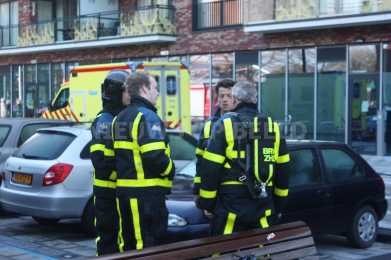 Bewoner gewond na brand in ouderenflat Koninginneplein Oud Beijerland