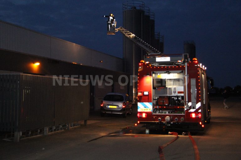 Brand in bedrijf door defect in patchkast Nijverheidscentrum Zevenhuizen