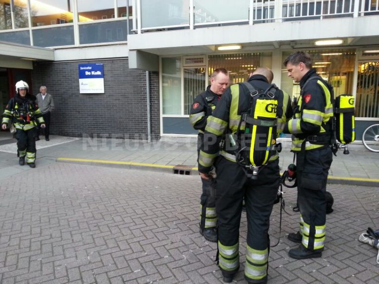 Zwaargewonde bij brand in verzorgingstehuis de Kulk Klencke Hoogvliet