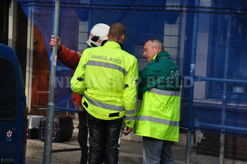 Stockfoto Brandweer ambu OVDG Robin