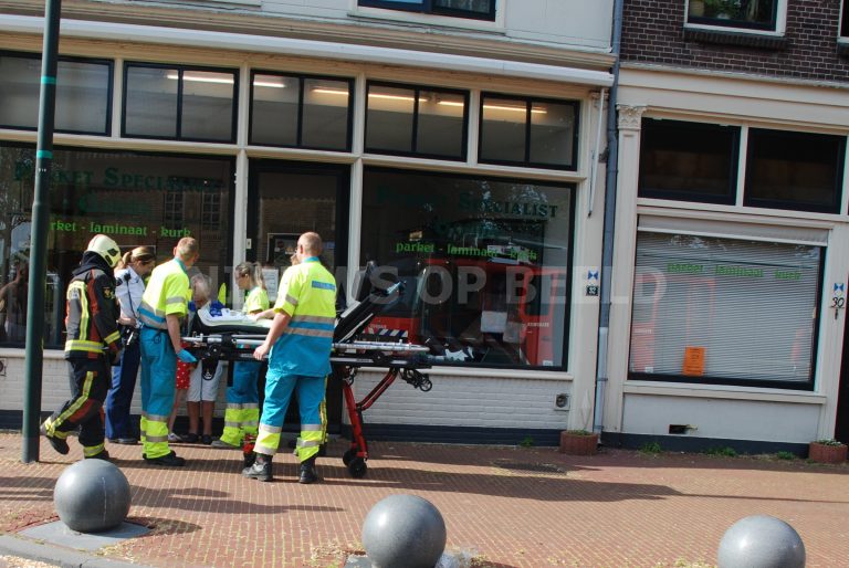 Gewonde na keukenbrand in woning De Veerstal Gouda