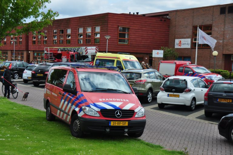 Kinderdagverblijf ontruimd na brand De Beurs Rhoon