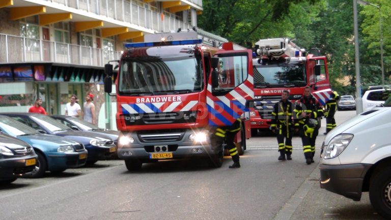 Brand in woning aan de Jan van Beierenlaan in Zoetermeer