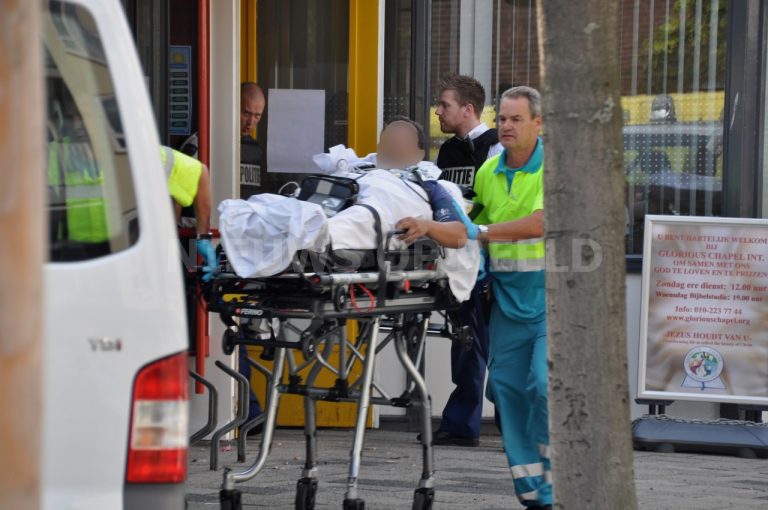 Gewonde na schietpartij Sophoclesstraat Rotterdam