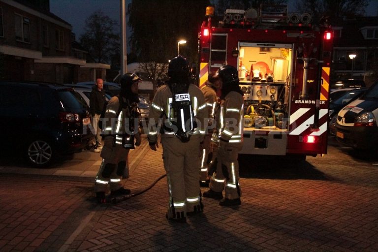 Woning vol rook door lekkende schoorsteen Merellaan Capelle aan den IJssel