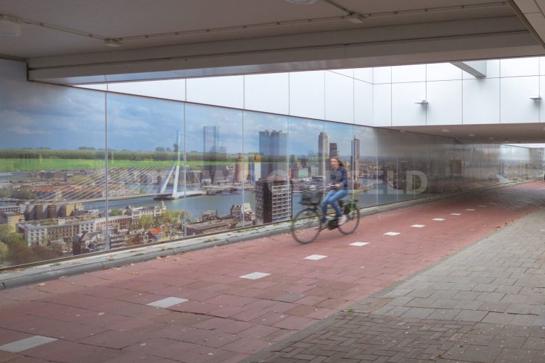 Donkere fietsertunnel bij Capelsebrug wordt belevenis