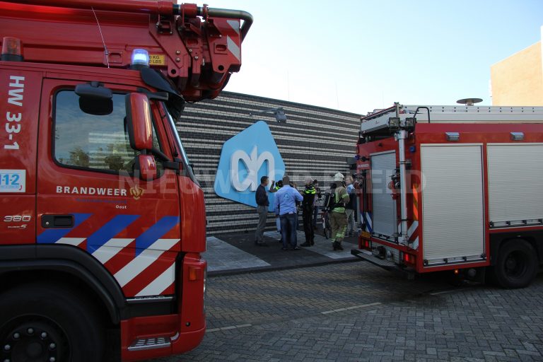 Kleine brand in Albert Heijn WC Prinsenland Mia van IJperenplein Rotterdam