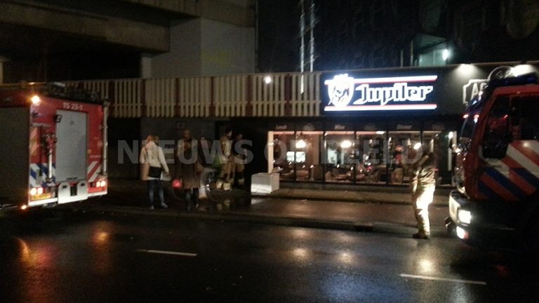 Kleine brand restaurant Apart Eten en Drinken Blaak Rotterdam