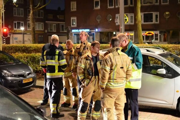 Meerdere gewonden door woningbrand Pleinweg Rotterdam