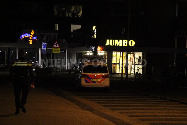 Ramkraak Jumbo Crimpenhof Raadhuisplein Krimpen a/d IJssel (video)