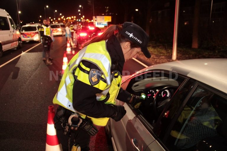 Alcoholcontrole C.G.Roosweg Krimpen aan den IJssel