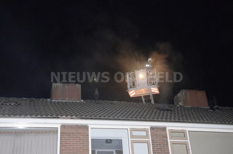 Brand in woning Crocusstraat Moordrecht