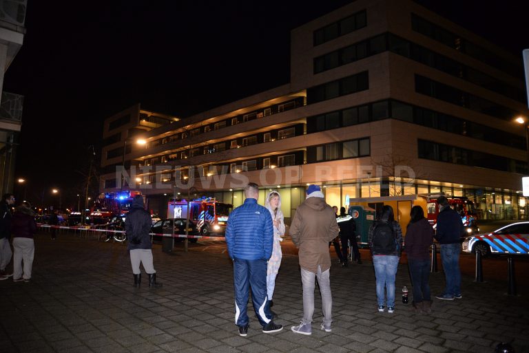 Woningen ontruimd na brand in appartementencomplex Cypruslaan Rotterdam Nesselande (video)