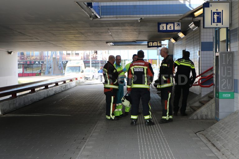 Treinverkeer ontregeld door aanrijding bij Station de Vink in Leiden