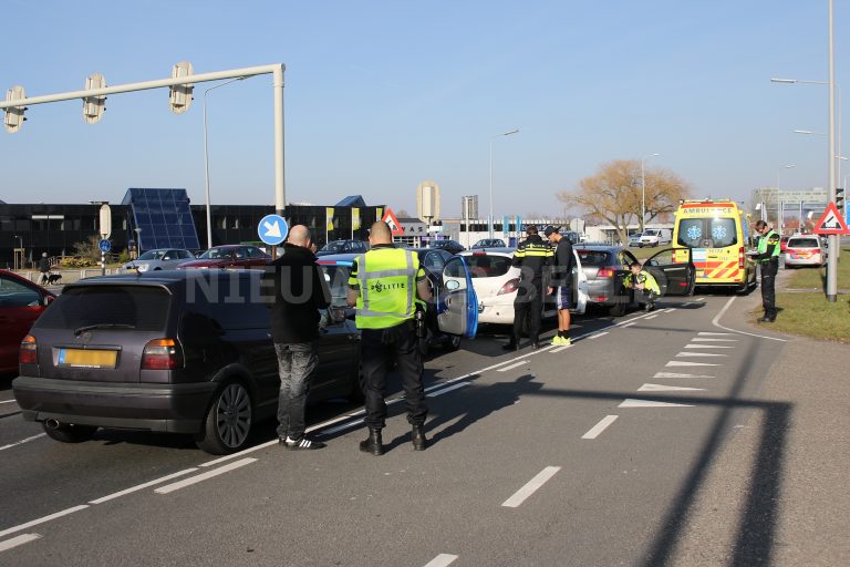 Vier auto’s betrokken bij ongeval Voorschoterweg – N206 Leiden
