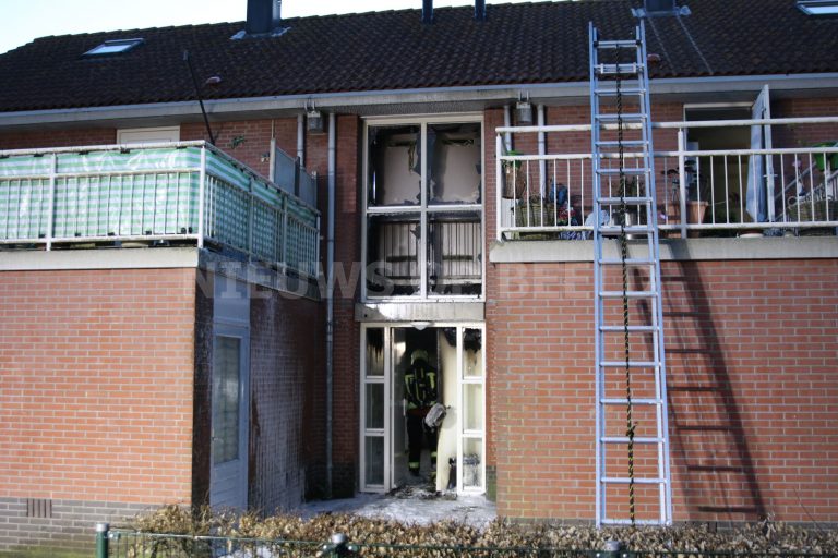 Brand in meterkast van woning Baron van Wassenaerlaan Katwijk