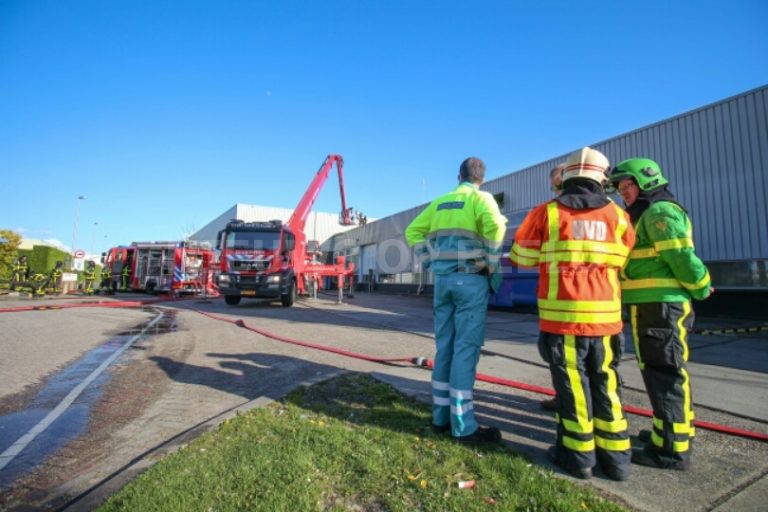 Brand op dak door werkzaamheden Laurens Jansz. Costerstraat Oud-Beijerland