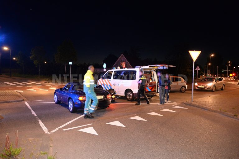Ongeval tussen auto en scooter Terbregseweg Rotterdam