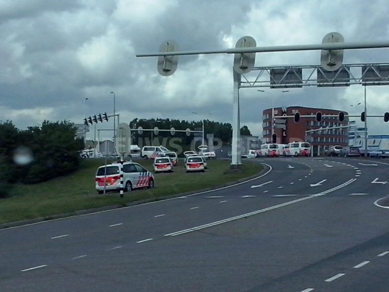 Politiemacht jaagt op inbrekers uit Dinteloord in Barendrecht