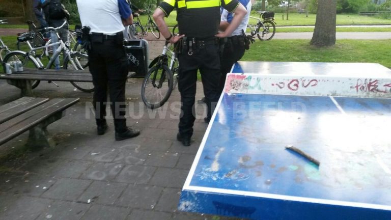 Jongen (13) gepakt door handhaving en politie na bezit alcohol en messen Schollebos Capelle a/d IJssel