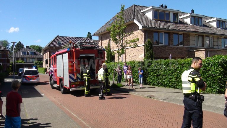 Brand in schuur Hof van Brasser in Nootdorp